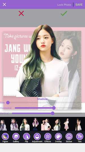 Make Photos With Jang Won-young Screenshot 2