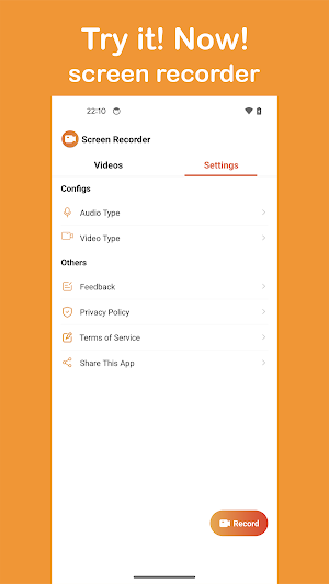 Screen Recorder - Video & Game Screenshot 3