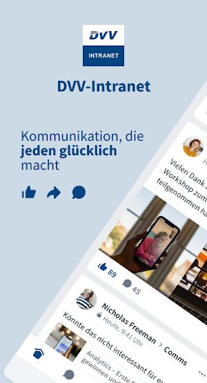 DVV-Intranet Screenshot 0
