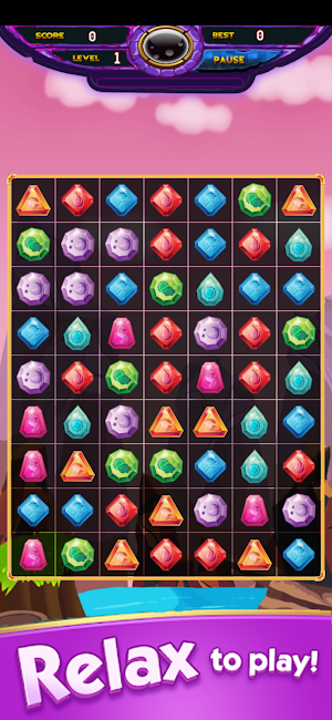 Pop Jewels Blast Match 3 Puzzl Screenshot 2