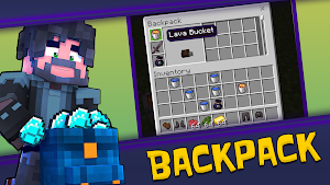 Backpack Mod for Minecraft PE Screenshot 1