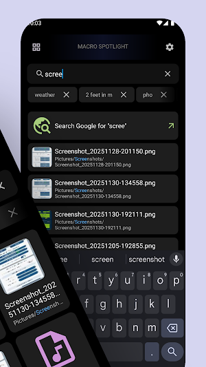Macro Spotlight Private Finder Screenshot 2