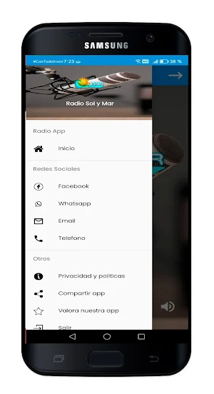 Radio Sol y Mar Screenshot 2