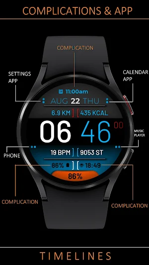 Watch Face WF102 Screenshot 2