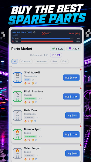 Real Race Tycoon Screenshot 1