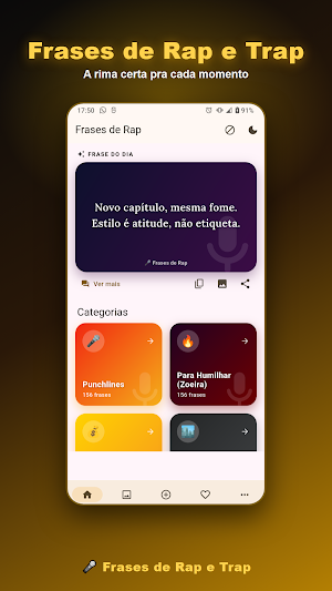 Frases de Rap, Trap e Rimas Screenshot 0