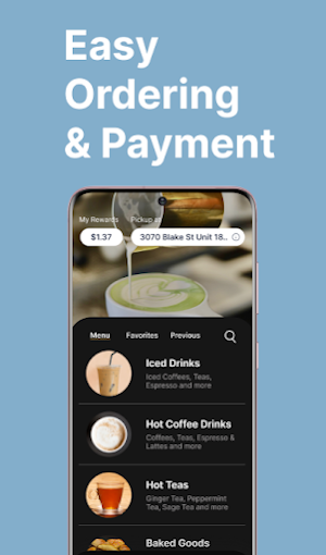 Blue Sparrow Coffee Screenshot 1