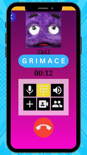 Scary grimace fake call Screenshot 3