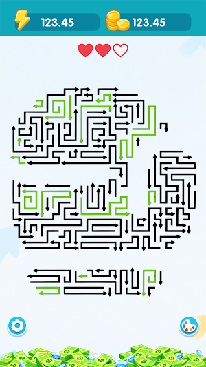 Arrow Escape Lines Screenshot 1
