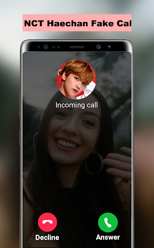 Haechan Fake Call Screenshot 2