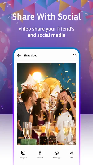 Birthday Video Maker & Editor Screenshot 3