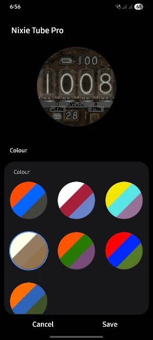 Nixie Tube Face - Pro Screenshot 1