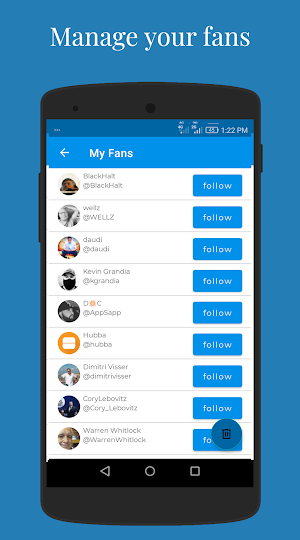 Unfollower for Twitter Screenshot 0