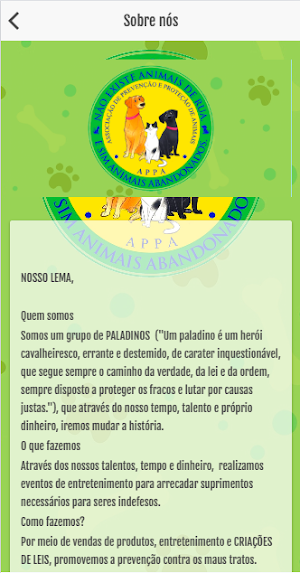 Associação APPA Screenshot 1