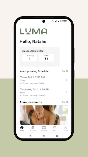 Luma Wellness Studios Screenshot 0