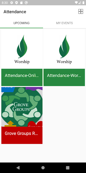 TheGroveMN.church Screenshot 1