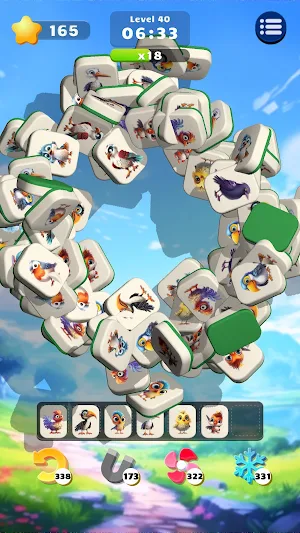 Bird Mahjong Triple Match Screenshot 3