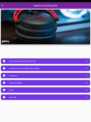 hyperX cloud alpha guide Screenshot 1
