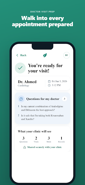 Family Health Companion Screenshot 1