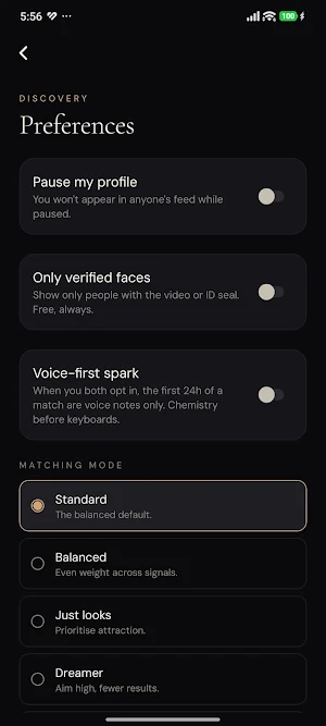 Vazut: Dating & AI Attraction Screenshot 2