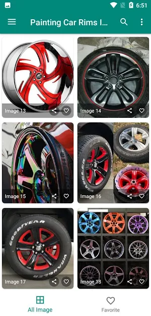 Painting Car Rims Ideas Screenshot 2
