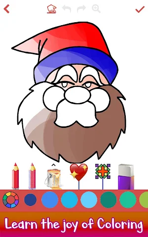 Learn to Draw Christmas - Draw & Color Book Pages Screenshot 1