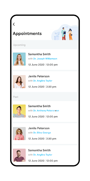 DoctoPro Hospital Flutter Screenshot 2