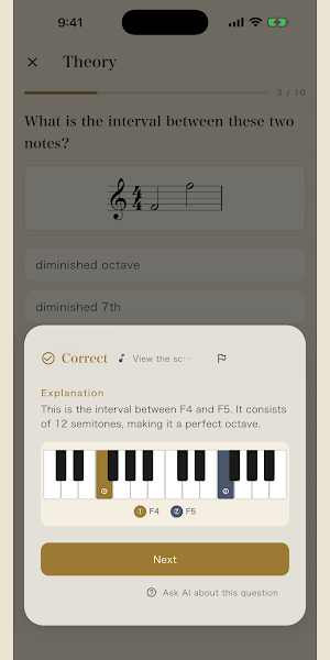 Solfe: Music Theory & Solfège Screenshot 1