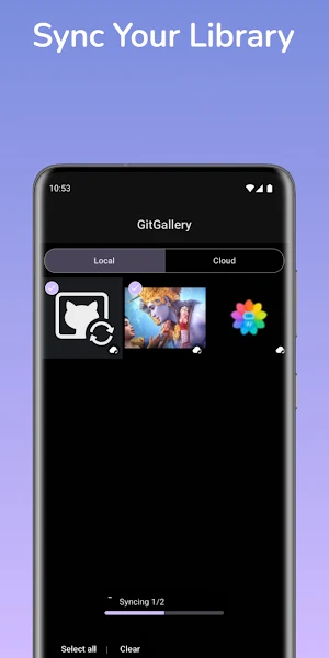 GitGallery Screenshot 2