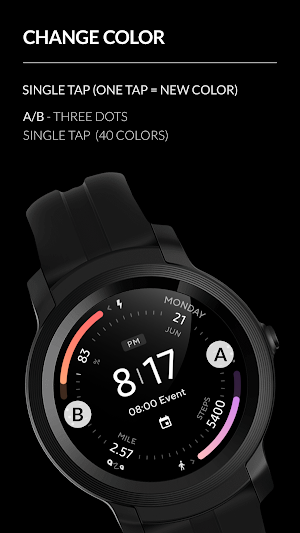 AwF Polar Event - watch face Screenshot 3