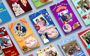 Name Photo On Anniversary Cake Screenshot 0