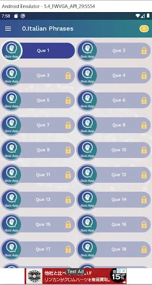 CELI/PLIDA Italian exam board Screenshot 1
