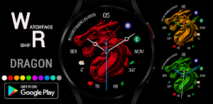 Dragon Watch Face Wear OS Screenshot 0