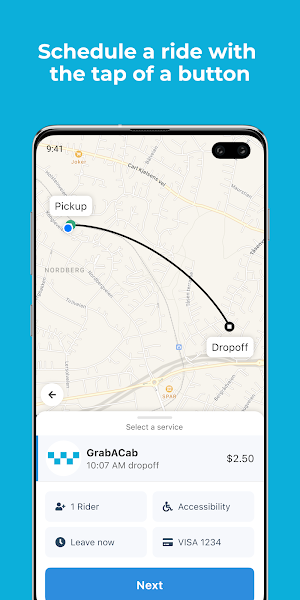 GrabACab Screenshot 1