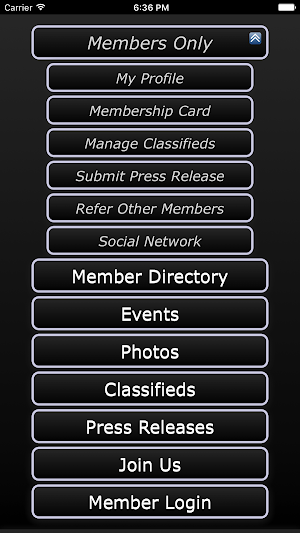 NPECA Conference App Screenshot 1