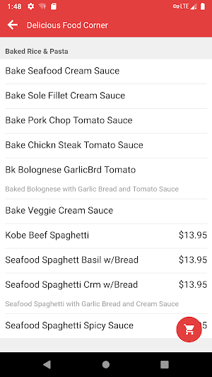 Delicious Food Corner Screenshot 2