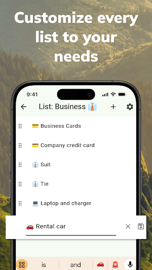 PackBuddy – Packing List Screenshot 2
