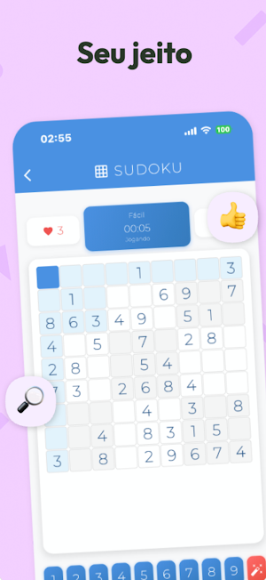 Sudokando-sudoku Quebra-cabeça Screenshot 0