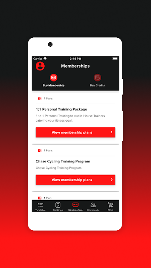 Chase Fitness and Sports Club Screenshot 3