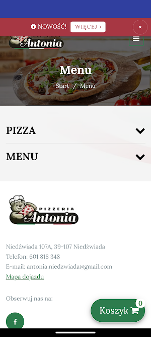 Antonia Pizzeria Screenshot 0