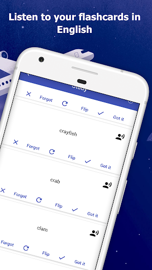 English - Arabic Flashcards Screenshot 3
