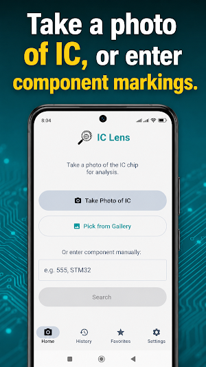 IC Lens: ID & Datasheet Finder Screenshot 0