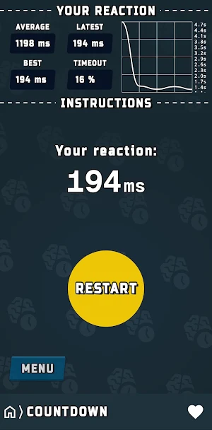 Reaction Time - Reflex Game Screenshot 3