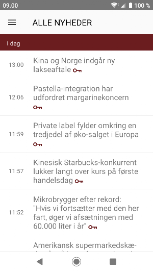 FødevareWatch Screenshot 1