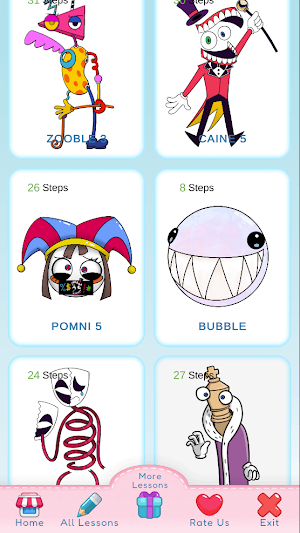 how to draw circus Screenshot 2