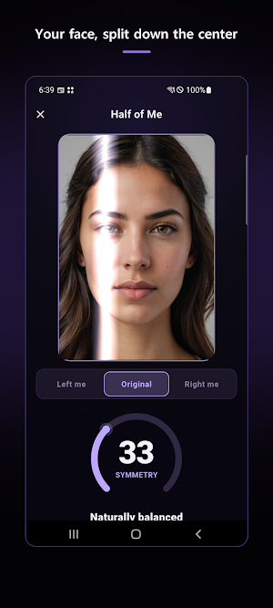 Half of Me - Face Symmetry Screenshot 1