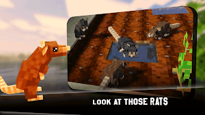 MCPE Rat Mobs Addon Screenshot 0
