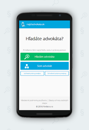 Najdi advokata Screenshot 1