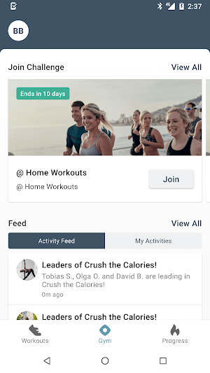 MY FITNESS PROJECT Screenshot 3