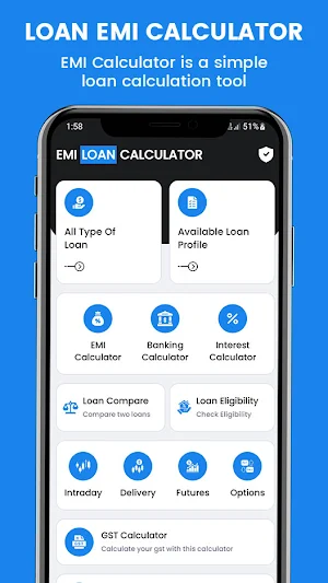 Loan EMI Calculator Screenshot 0